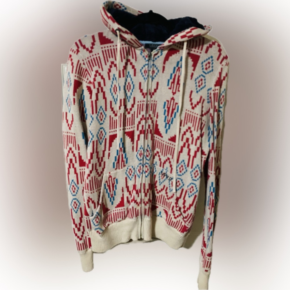 MATIX- red and blue Asher hoodie